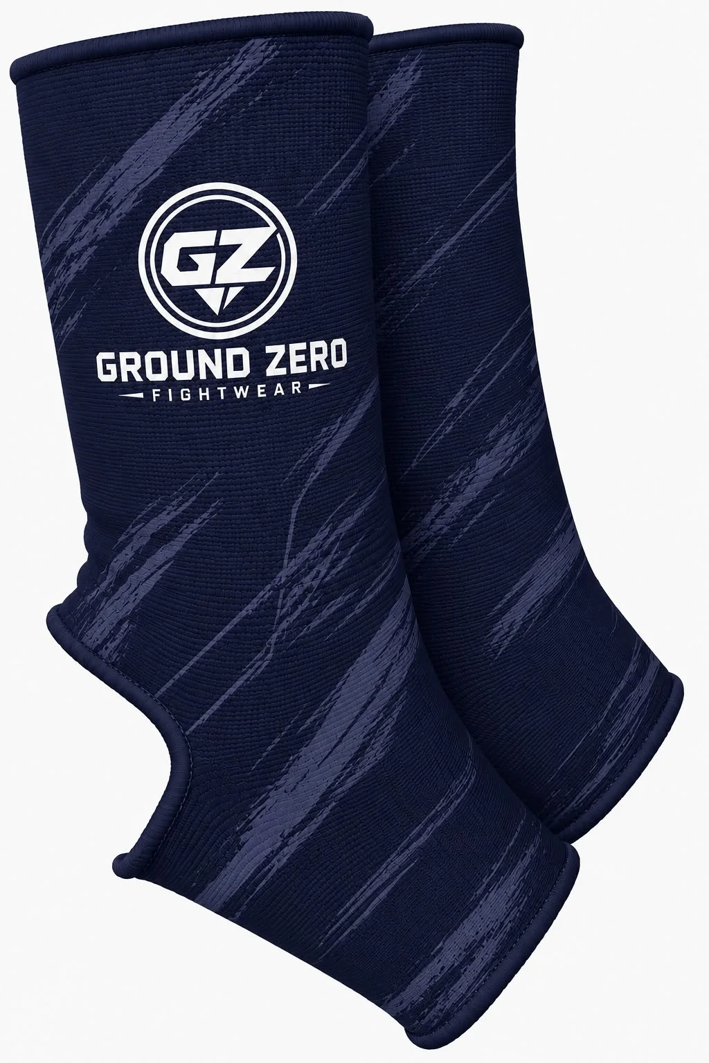 Navy ELASTICATED ANKLE SUPPORTS